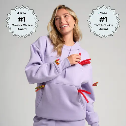 Comfrt | Snak Hoodie | Heavyweight Fleece Hoodie With 6 Snack Pockets