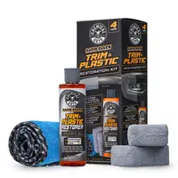 Chemical Guys Rapid Black Trim & Plastic Restoration Kit, Car Detailing Products with Precise Control, Trim Restorer for Automotive Rust Prevention Detailing Kit