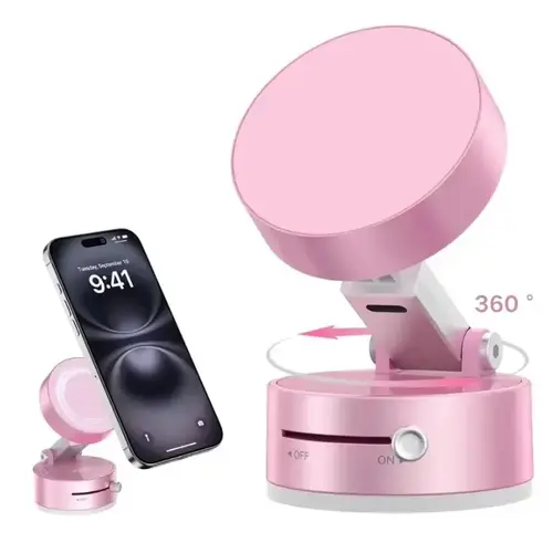 Joytutus 360° Rotatable Vacuum Suction Car Phone Holder Universal for Apple & Android with Powerful Suction GPS Navigation Hands-Free Calls Compact Design fathersdaygift Multifunctional Car Accessories Vehicle Mount, Phone Holder For Car Dashboard,toolupg