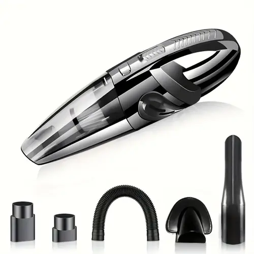 ADKING Handheld Vacuum Cleaner, 5000PA Super Strong Suction, 1800mAh Large Capacity, Low Noise, 5 Matching Attachments for Car Interior & Home Cleaning, Pink Cars Accessories Gift for Women, Cordless Vacuum, Car Detailing Products,sohochic