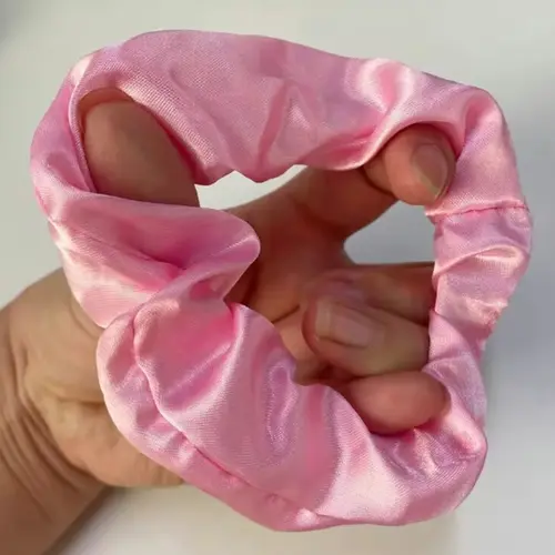 Blush Theme Scruchies Velvet Elastics for Women Free Gifts