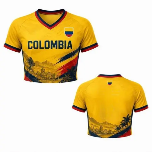 Women's High-Quality Cropped T-Shirt - Soccer Jersey, Custom Jerseys, Jersey Shirts, Athletic Active Tops, Crop Tops for Soccer Matches, Fan Gatherings, Summer Casual Wear Sports Top