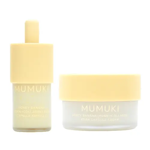 [MUMUKI] BDRN Hydration Boosting Duo Anti-Aging Skincare Set - Gentle on Skin, Moisturizing, Barrier Repair, Dewy, Plump, Pore-Smooth Texture, Fragrance Free, Anti-Inflammatory Ceramides, PDRN + Collagen Dual Serums & Essences for Dry Aging Skin, Glow Up
