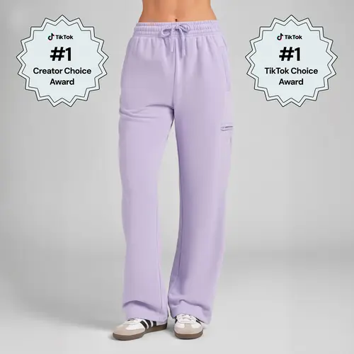 Comfrt | Halo Lightweight Airplane Mode Straight Leg Sweatpant | Lightweight Travel Pants with Zip Pockets