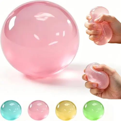 2026 New Coconut Oil Squishy Stress Ball - Decompression Squeeze Fidget Toy, Squishy Fidgets, Oddly Satisfying No Rebound ASMR Slime, Anxiety Ball Stress Relief Toy