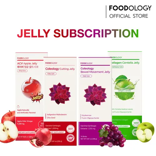 [FOODOLOGY] Jelly 1-Month Packs