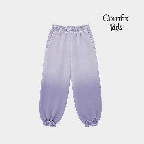 Comfrt | Sunwashed Kids Jogger | 100% Cotton Garment Dyed Sun Faded Kids Cotton Joggers