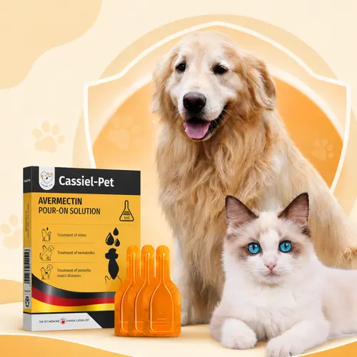 Cassiel Pet Topical Care Drops for Dogs & Cats, Easy-to-Apply External Liquid for Daily Skin & Coat Grooming