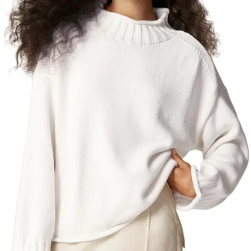 Arssm Womens Oversized Rollneck Sweater Casual Cable Knit Long Sleeve Chunky Pullover Sweater Fall Winter