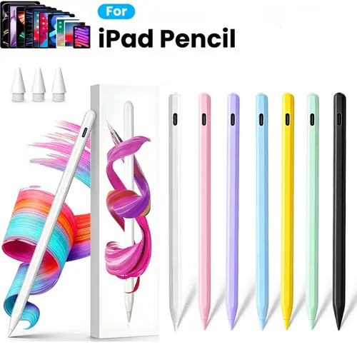 Stylus Pen for iPad 6th-11th Generation-2X Fast Charge Active Pencil Compatible with 2018-2026 Apple iPad Pro 11"/12.9"/M4, iPad Air 3/4/5/M2/M3/M4,iPad mini 5/6/7 Gen BackToSchool, Tablet, Batteries, Popular