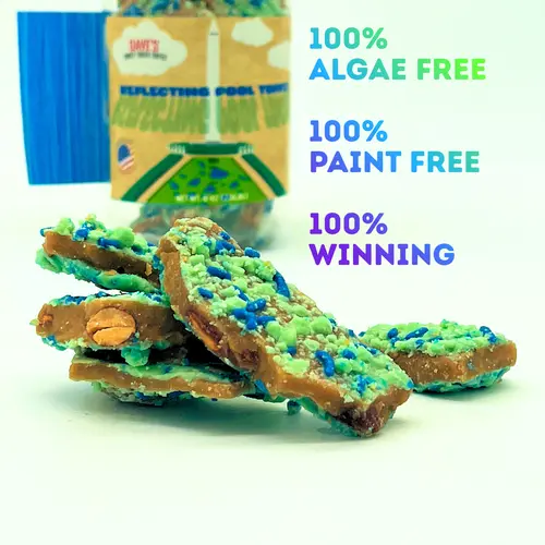 Reflecting Pool Toffee Candy - Half-lb Gift Jar - Dave's Sweet Tooth Limited Release Food & Snacks