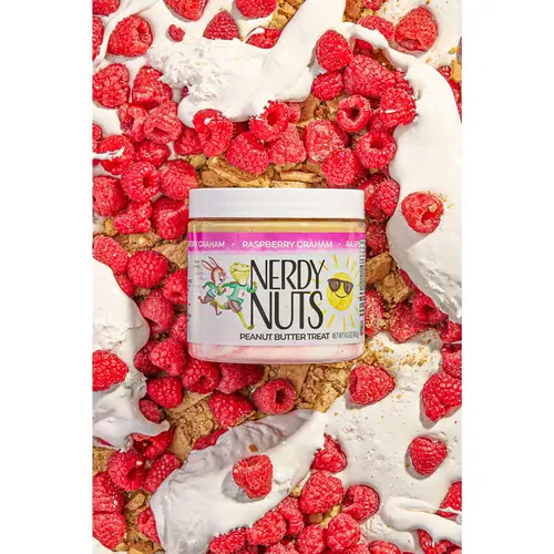 Raspberry Graham Peanut Butter Treat