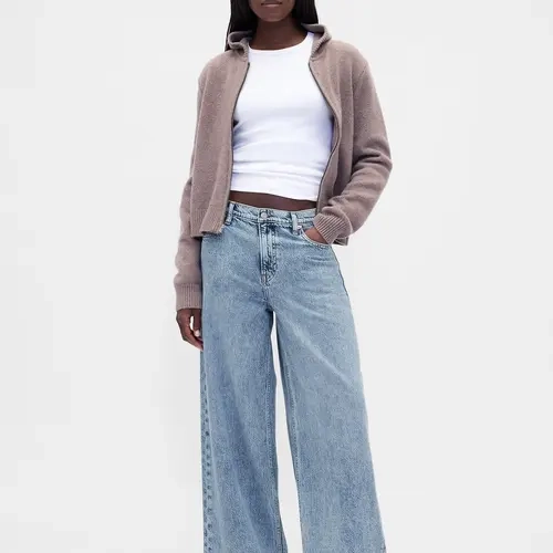 Gap Women's Mid Rise UltraSoft Baggy Jeans