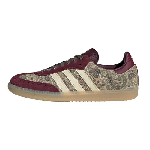 Adidas Women's Samba 'Liberty' Floral Print Sneakers - Classic Suede & Leather, Narrow Fit, Retro Round Toe, All Day, Athletic Casual, Casual Trendy Footwear for Everyday Wear, Streetstyle Sporty Chic, All Day Sneakers, Athletic Casual Sneakers