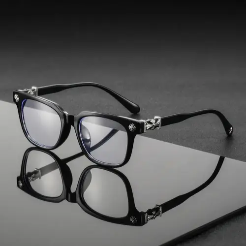 Blue Light Blocking Resin Sports Eyewear - Stylish Square Frame Blue Light Glasses for Men, Men's Stylish Accessories, Ideal for Work, Daily Wear, Gifts for Boyfriend