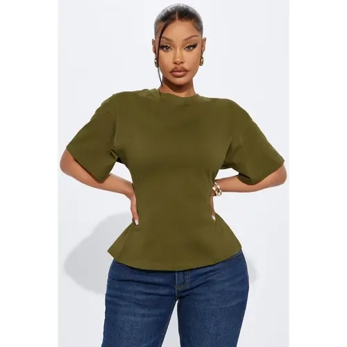 Jayden Fitted T-Shirt - Olive