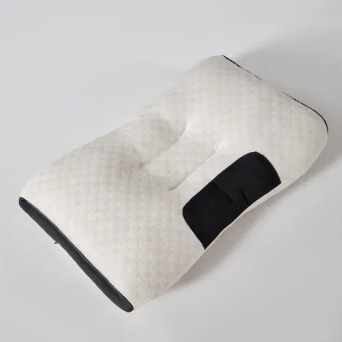 【Only 1 Gift Per Customer】【Random Color】Soft Massage Neck Pillow - Adjustable Ergonomic Correction Contour Support, High-Quality Neck Protection Pillow Core, Providing Deep Sleep Neck Support, Comfortable Sleep, No Collapse