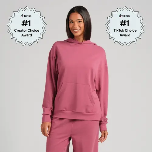 Comfrt | Luxe Terry Hoodie | Soft French Terry Hoodie Unisex Micro French Terry Sweatshirt