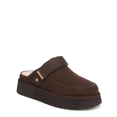 Dr. Scholl's Women's Slip-On Mules - Eco-Conscious Lightweight Microsuede Platform Clogs, 15% Plant-Based Bloom® Foam, Casual Clogs for Weekday/Weekend Everyday Wear, Comfortable Heels with All-Day Support