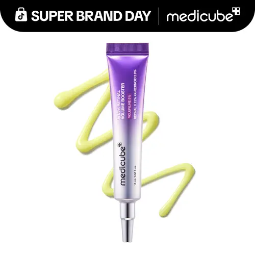 [NEW] [medicube] Vita A Retinal Volume Booster | Retinal + Volufiline + 4X-Retinoid + 4X Micro Boost | Anti-aging, Plumping | Care for Pores, Look of Fine Lines, Skin Elasticity & Firmness For Smoother, Firmer & Youthful-looking Skin  | Korean Skincare