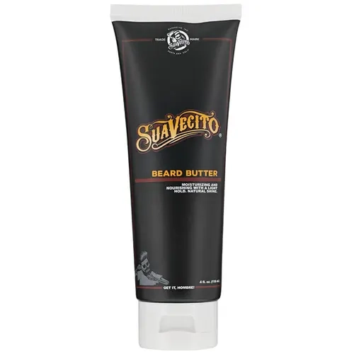 Men's Beard Butter Brush, Coconut-Infused Hair Care Moisturizer, Shiny Beard Beauty Product