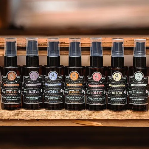 Premium Blends Beard Oil for Men's Hair Care, Nourishing & Softening Beard Treatment, Single Bottle Argan Moisturize
