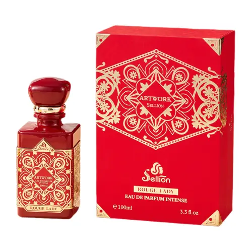 Sellion Rouge Lady EDP Spray for Women - Oriental Vanilla Daily Fragrance, Long-Lasting, 3.3Oz/100ML, Fragrant Women's Fragrance, Smell Good All Day, All Seasons, Single Item Adult Liquid Perfume,sohochic