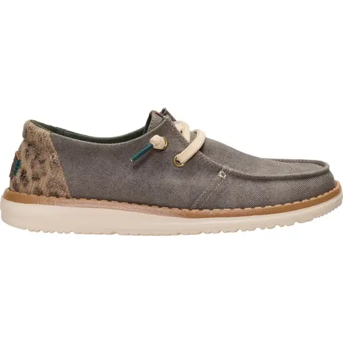 HEYDUDE Wendy Workwear Leo - Women's Comfortable Slip on Shoes