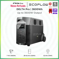 [LIVE] DELTA Pro, 3600Wh, 3600W Output, EcoFlow Portable Power Station, 2.7H to Full Charge, 5 AC Outlets,  120V LFP Battery with Expandable Capacity