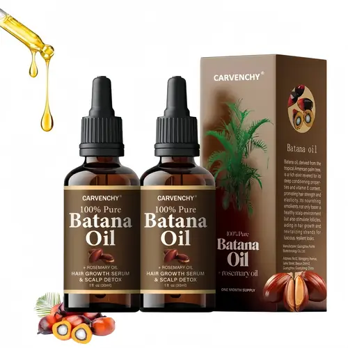 100% Organic Honduras Batana Oil, Non-Toxic Alcohol-Free Ammonia-Free with Rosemary, Nourishes Adults’ Haircare Needs & Skin, Reduces Loss, Enhances Radiance, 30ml/1Fl Oz,sohochic