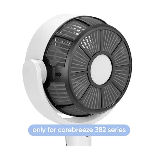 LEVOIT Rear Dust Filter Cover with Plastic Frame for CoreBreeze 382 Series Fan, Washable Fine Mesh Replacement Sparepart, Dust Reduction, Exclusive to R382-R382S, Includes Manufacturer Warranty, Spareparts