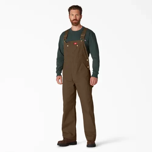 Dickies Classic Bib Overalls,Durable Comfort, Utility Storage, Wide Leg, Workwear Style