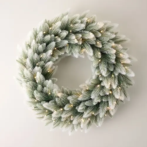 Bethlehem Lights Grand Radiance 26" Wreath w/ 3-in-1 LEDs