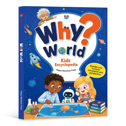 2026-TIMETOME Kids Encyclopedia Book 100000 Why Questions & Answers, STEM Early Learning Books for 4-8 Year Old Boys & Girls, Science Nature Space Animal Knowledge Gift