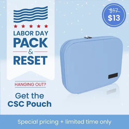 The Pouch Blue