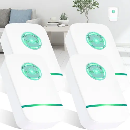 4PCS Compact Smart Plug-In Power Control Boxes, US Plug Type, Plug&Play Household Appliance Accessory for Home Use