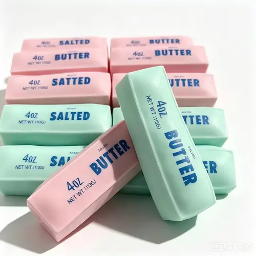Crunchy Butter Squishy Sticks Toy,Slow-Rebound Stress Relief Toy Building Blocks,Cute Soft Sensory Toy, Relaxing Desk Toy Squeeze Toy Stress Relief Desk Toy For All Ages,Stress Relief Gift