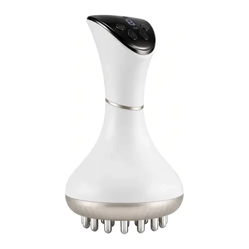 Upgraded 4-in-1 LED Body Sculpting & Lymphatic Drainage Massager - Professional Heated Vibration Handle Tool for Skin Tightening, Cellulite - Portable Daily Self-Care Gift for Beauty & Personal Care Enthusiasts