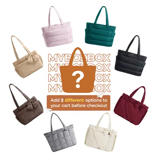 【BUY 2 SAVE 1】BAGSMART M-ystery Box Buy 2 Pay 1 Price Tote Bag for Woman Commute Work Tote Casual Hangbag for Travel & Daily,Crossbady for College sohochic