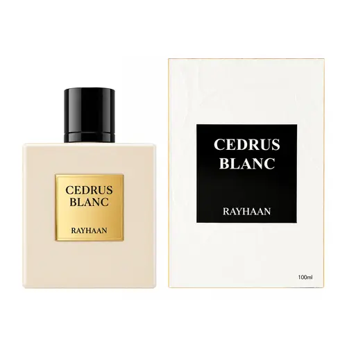 Rayhaan Cedrus Blanc for Unisex Eau de Parfum Spray, 3.4 Ounce