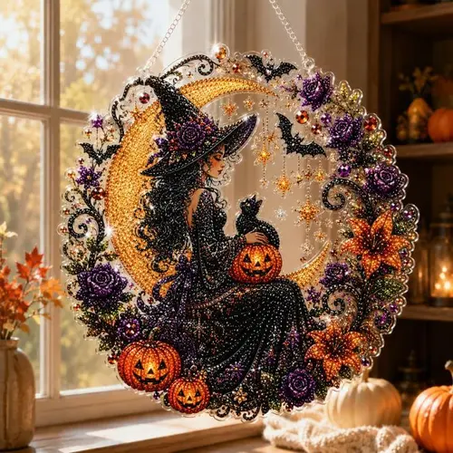 Halloween DIY Hanging Decoration Kit - Handmade Ornament, Festive Home & Party Decor Supplies, Craft Kit,sohochic