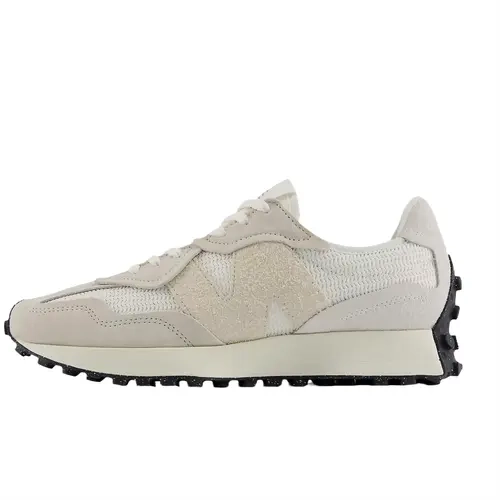 New Balance 327 Retro Closed Sneaker - 'Timberwolf Sea Salt' Colorway, Nylon-Suede Sports Shoes, Casual Sports Footwear Shoe