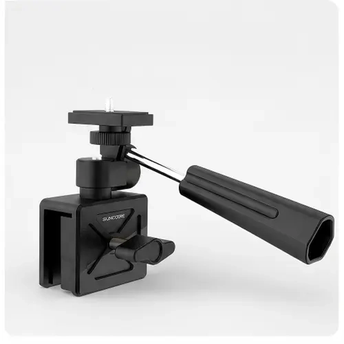 All-Metal Car Window Mount Clamp Car Holder with 360° Pan-Tilt Tripod Head, 1/4” Thread for Scope/Camera, Phones - Hunter Gift Idea, Single Unit