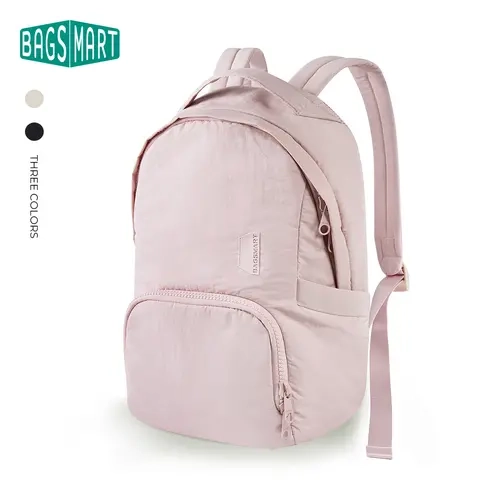 BAGSMART Classic Water Resistant Lightweight Laptop Backpack, Fits 13" & 15.6" Laptops, for College Students, Work & Travel