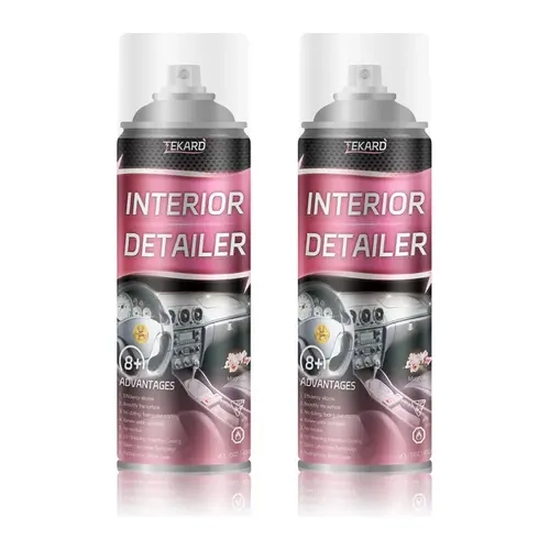 TEKARD Total Interior  Protectant, Leather-Safe Detailing Product with UV Protection, Residue-Free Streak-Free Interior Detailing Kit for Vinyl, Plastic,  Car Accessories, Detailing Products