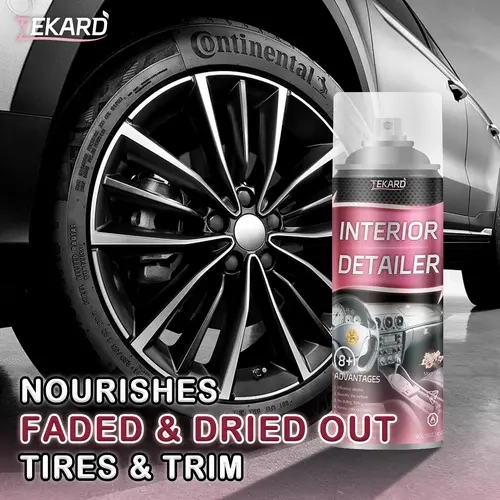 TEAKRD Total Interior  Protectant - Plastic, Trim & Tire Dressing - Restore Faded Plastics