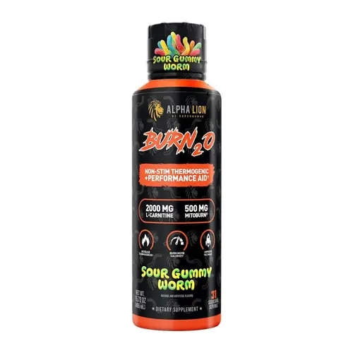 Alpha Lion Burn 2.0 Dietary Fitness Supplement - Caffeine-Containing Pre-Workout Formula, Prop 65 Safe, 31 Servings, Contains Caffeine