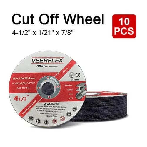 10/25 Pack 4 1/2 Cut Off Wheel Angle Grinder   cutting   Disc for Metal & Stainless Steel, Max 13,300 RPM, 0.045" Thin Grinding Wheel   cutting  blade toolupgrade