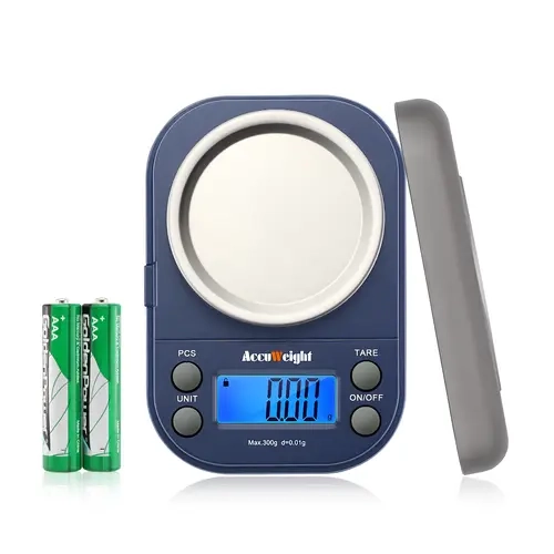 Stainless Steel Digital Food Scale - Precise Kitchen Nutrition Weighingscale for Baking, Cooking, Batteries Included (IC255) Food Scale For Sourdough Bread, Food Weight Scale, Stainless Steel Measuring