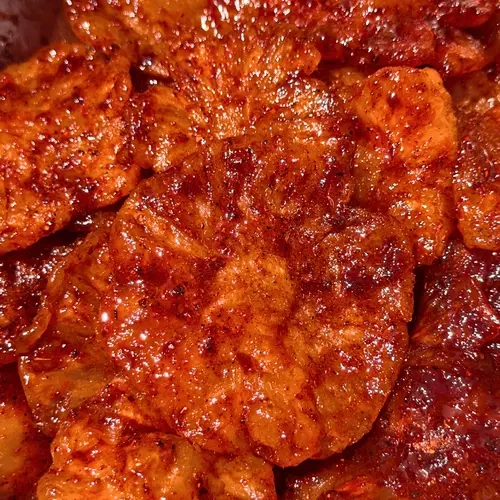 DRIED PINEAPPLE Chamoy Dried Fruit - Chilitos Sweet, Sour & Spicy Chili Snack - Mexican Pineapple Slices Enchilado for All Ages, Authentic Dulces Mexicanos Enchilados, PIÑA Seca in Bags & Jars with Tamarindo Pulp Chamoy